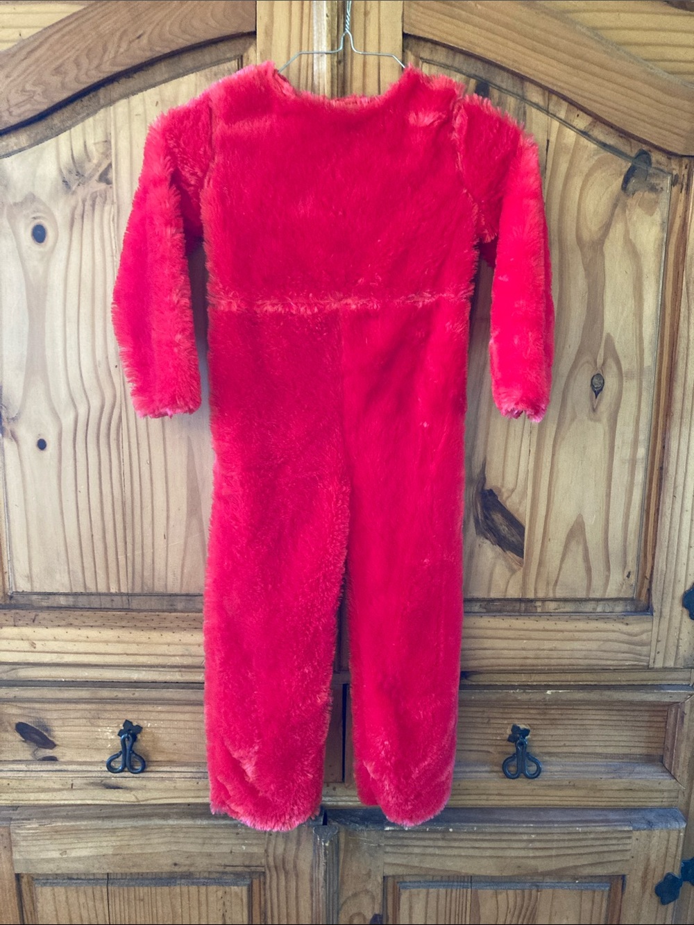 Kids Elmo red one piece bodysuit costume size 3T/4T